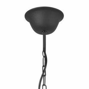 Online Lamkur Lustre Kandela, à cinq lampes, noir
