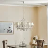Store ONLI Lustre Karen à 8 lampes ivoire