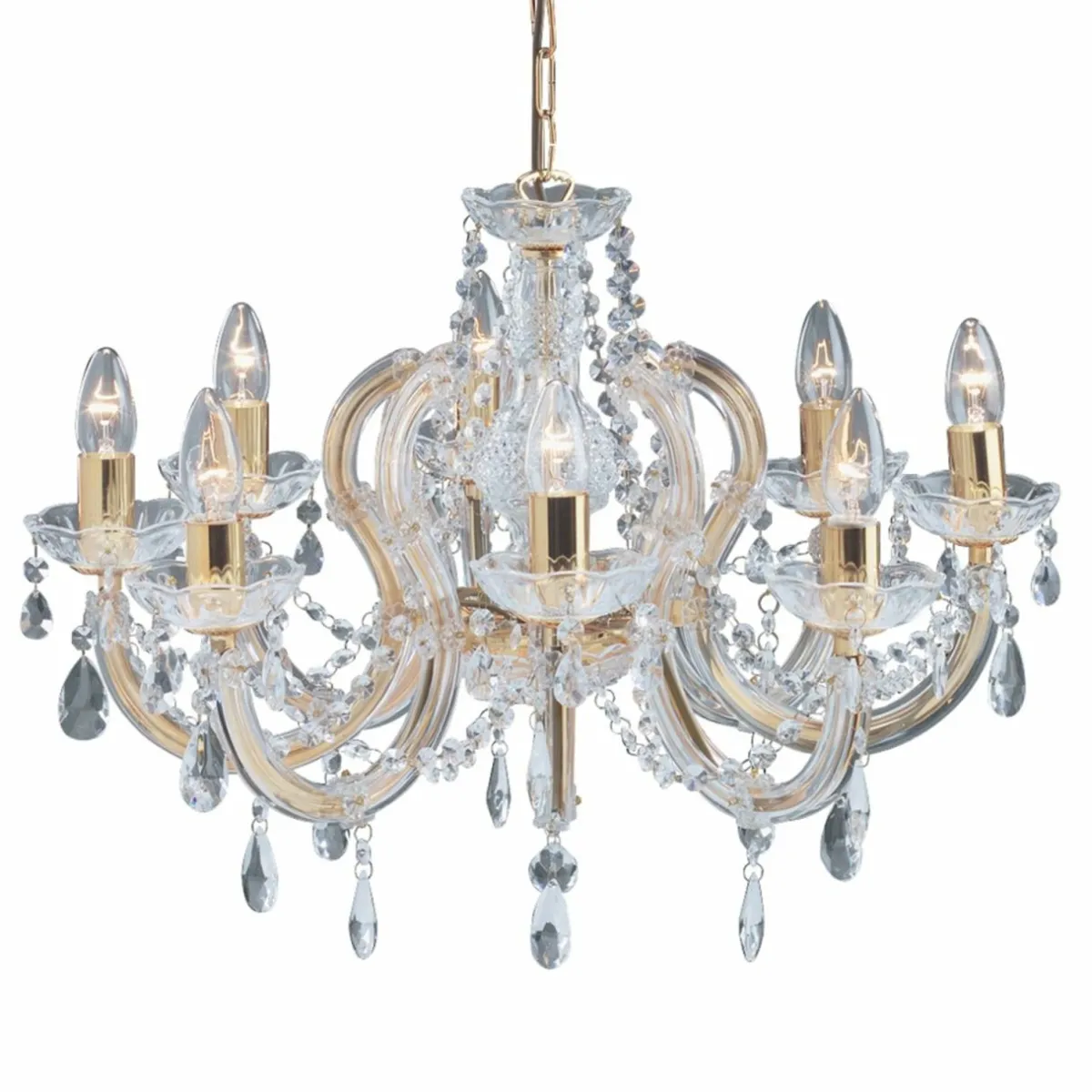 lustre_laiton_marie_therese___lampes_0.webp Store Searchlight Lustre laiton MARIE THERESE à 8 lampes