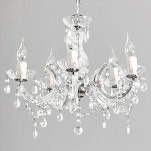 Sale Lucide Lustre élégant ARABESQUE transparent