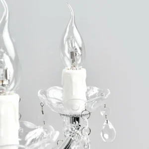 Sale Lucide Lustre élégant ARABESQUE transparent