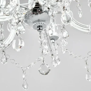 Sale Lucide Lustre élégant ARABESQUE transparent