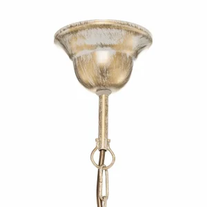 Sale HELAM Lustre Malbo à 3 lampes en blanc