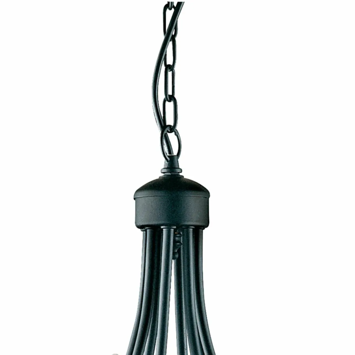 lustre_maypole_noir_mat___lampes_0.webp Store Searchlight Lustre Maypole noir mat à 8 lampes