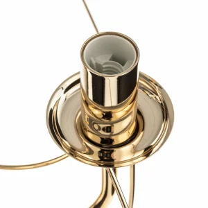 Best Domiluce Lustre Retro, à 5 lampes 75 cm, doré