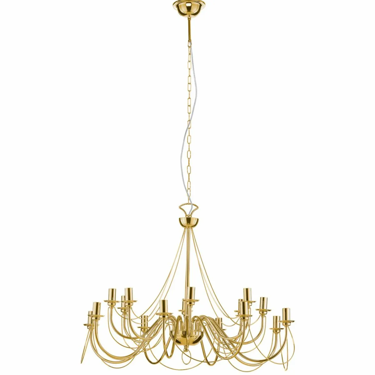 lustre_retro___lampes_dor_0.webp Fashion Domiluce Lustre Retro, à 16 lampes, doré