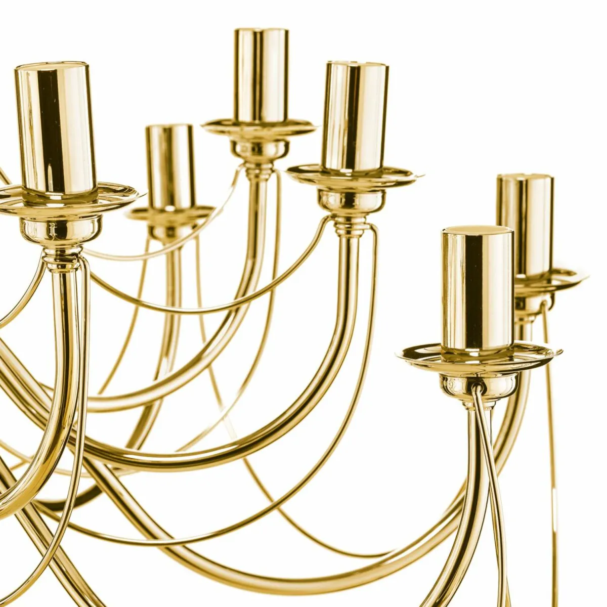 lustre_retro___lampes_dor_5.webp Fashion Domiluce Lustre Retro, à 16 lampes, doré