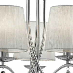 Outlet Searchlight Magnifique suspension Angelique 5 vantaux