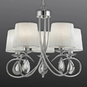 Outlet Searchlight Magnifique suspension Angelique 5 vantaux