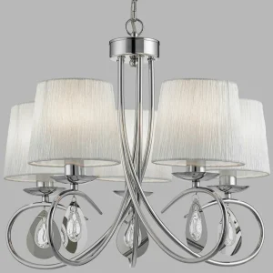 Outlet Searchlight Magnifique suspension Angelique 5 vantaux