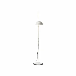 Hot Marset Funiculí lampadaire, blanc perle