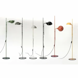 Sale Marset Funiculí lampadaire, gris mousse
