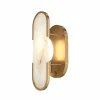 Clearance Maytoni applique murale Marmo, or, métal/pierre, hauteur 30,5 cm