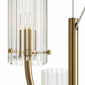 Best Sale Maytoni Arco suspension avec 3 abat-jour en verre