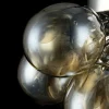 Online Maytoni Balbo plafonnier verre nickel/ambre