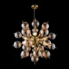 Clearance Maytoni Bolla suspension verre laiton/ambre