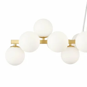 Store Maytoni Dallas suspension, 25-flg, long, or