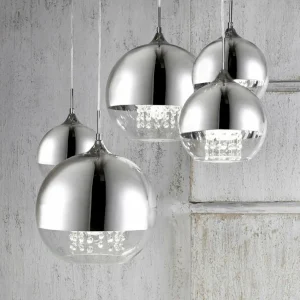 Best Maytoni Fermi suspension 5 lampes pendant cristal
