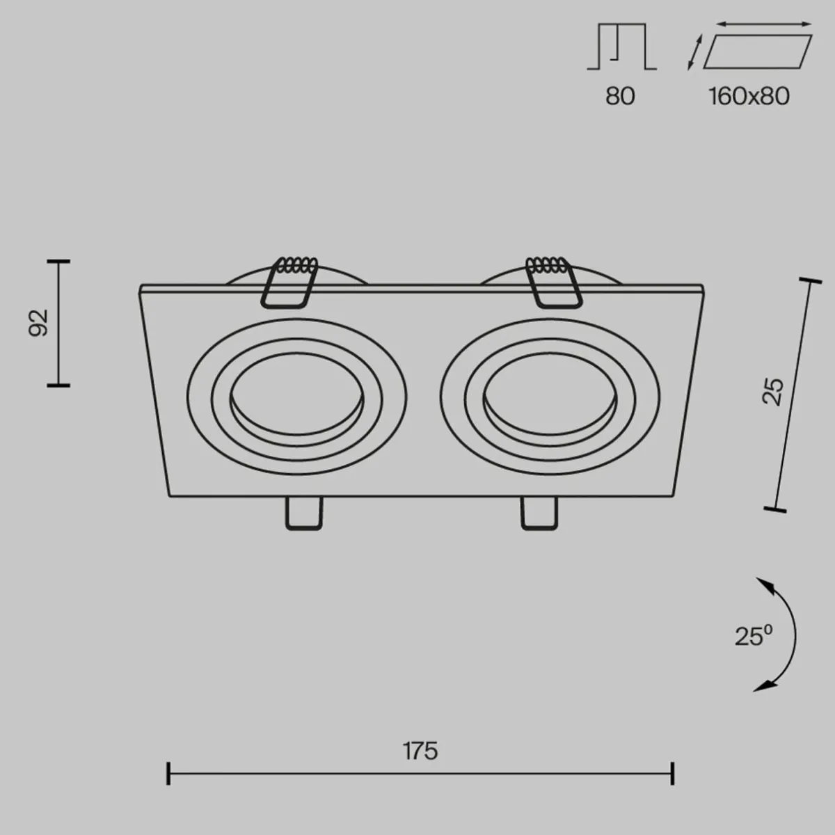 maytoni_luminaire_encastrable_atom_noir___lampes__x__cm_1.webp Fashion Maytoni luminaire encastrable Atom, noir, à 2 lampes 17,5 x 9,2 cm