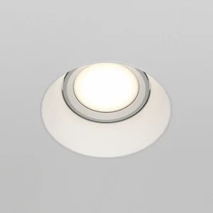 Fashion Maytoni luminaire encastrable Dot blanc rond 11,8 x 9 cm Alu GU10
