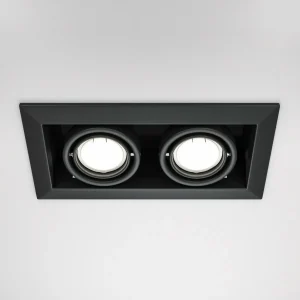 Best Sale Maytoni luminaire encastrable Metal, noir, 25 x 13 cm, à 2 lampes