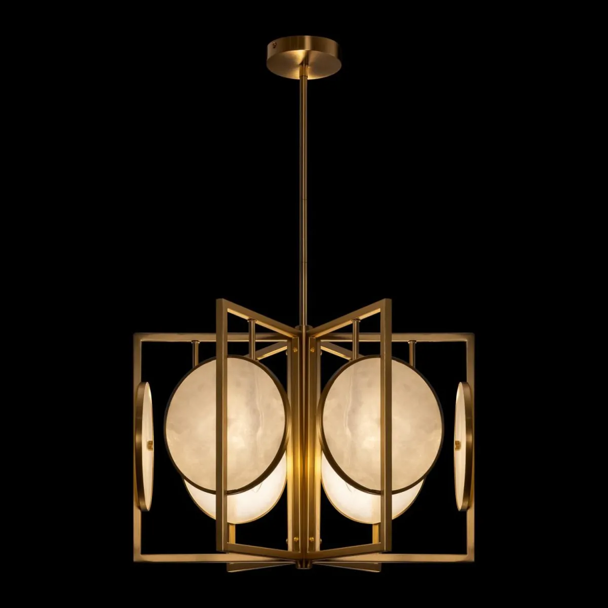 maytoni_marmo_suspension_en_dor___lampes_0.webp Discount Maytoni Marmo suspension en doré, à 6 lampes