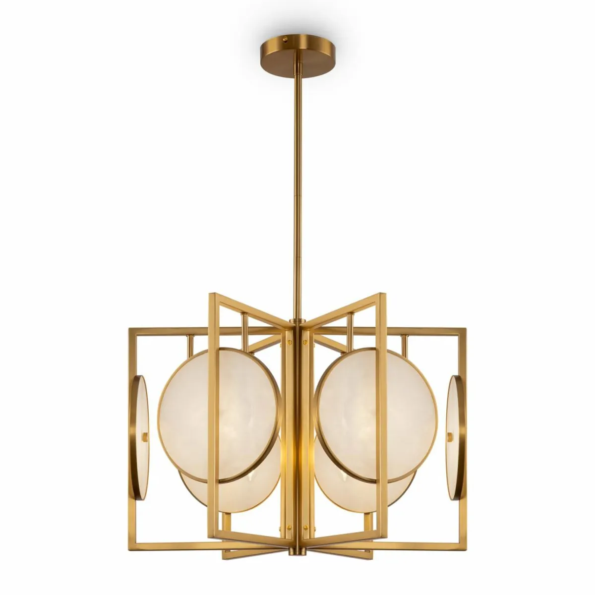 maytoni_marmo_suspension_en_dor___lampes_1.webp Discount Maytoni Marmo suspension en doré, à 6 lampes