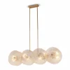 Online Maytoni Suspension Aster, verre, longueur 101 cm, 8 x E14