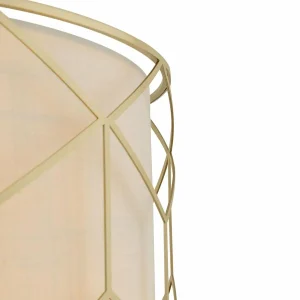 Best Sale Maytoni suspension Messina, Ø 45 cm, beige, lin