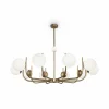 Store Maytoni Suspension Rendez-vous couleur laiton Ø 116 cm 10 lampes
