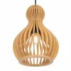 Cheap Maytoni suspension Roots, Ø 20 cm, hauteur 27 cm, beige, bois