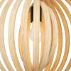 Sale Maytoni Suspension Roots, forme sphérique, Ø 50 cm, beige, bois