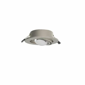 Best Sale MEGATRON spot encastrable LED Planex Powerlens, 4,8 W, nickel