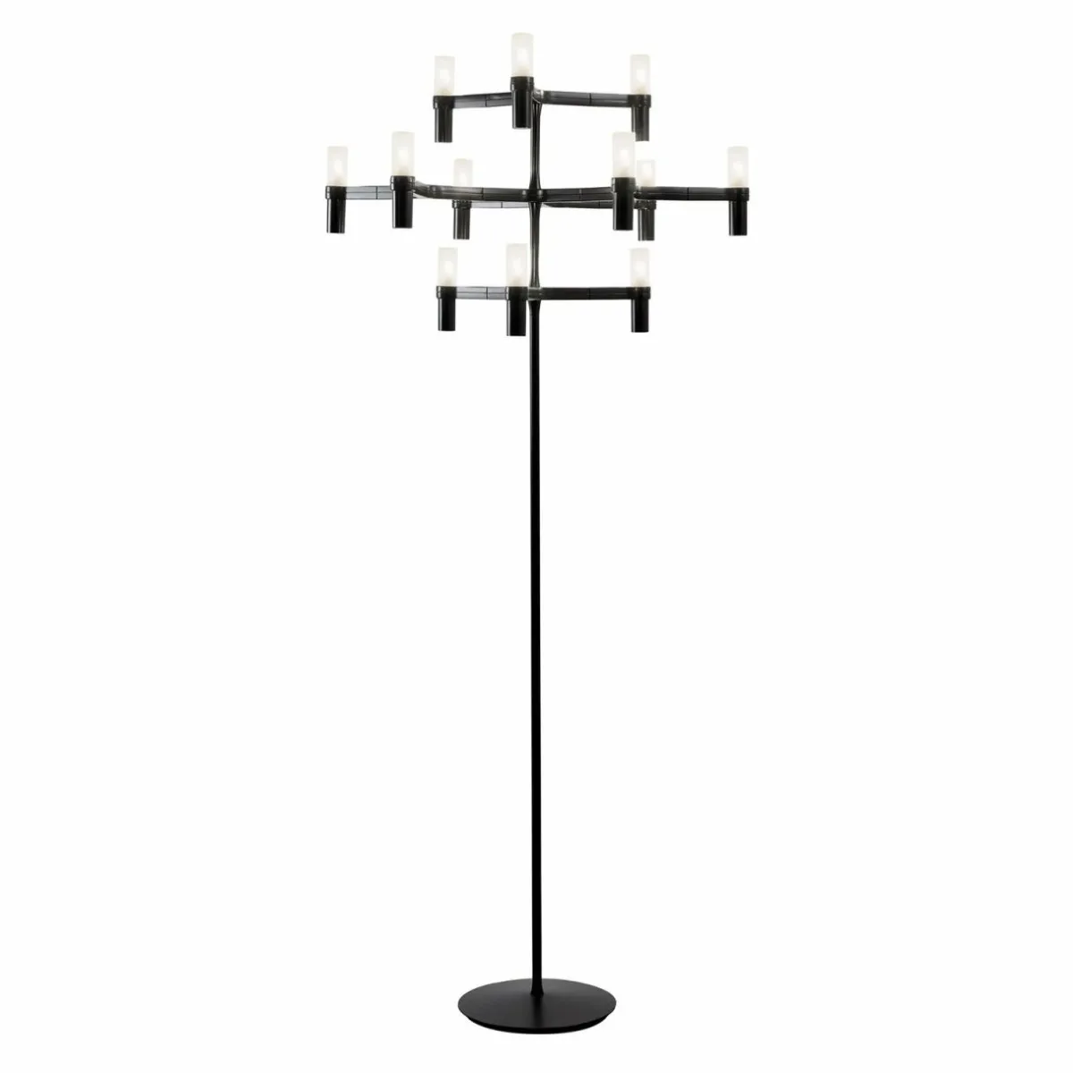 nemo_crown_major_lampadaire___lampes_noir_0.webp Online NEMO Crown Major lampadaire à 12 lampes noir