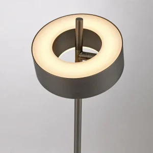 Clearance Q-Smart-Home Paul Neuhaus Lampe à table LED intelligente Q-Rotate marron foncé 40 cm