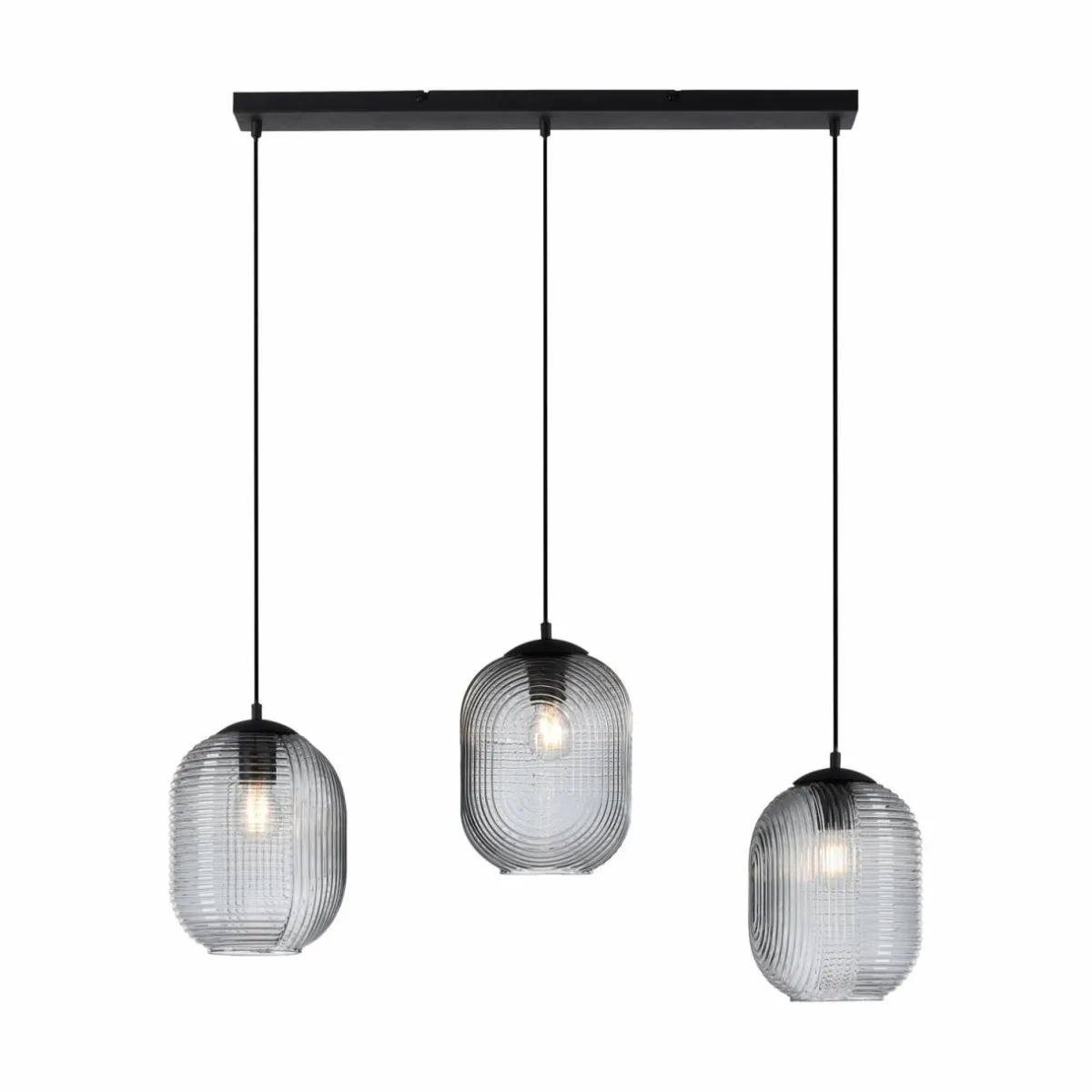 paul_neuhaus_suspension_shitake_gris_fum_verre__cm_e_0.webp Online Paul Neuhaus Suspension Shitake, gris fumé, verre, 86 cm, E27