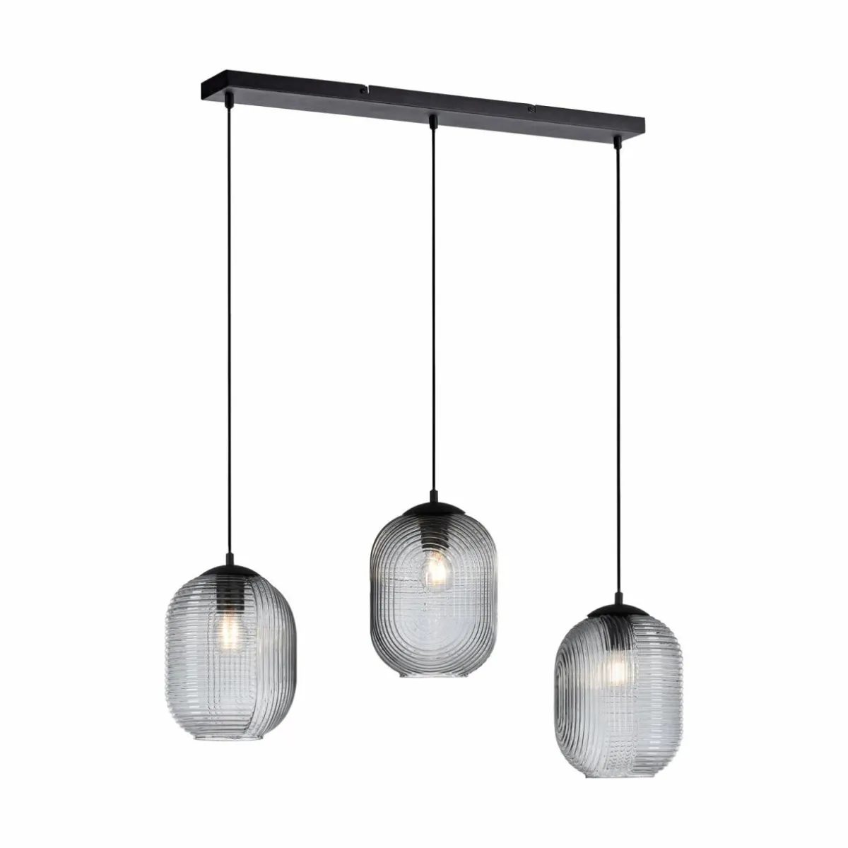 paul_neuhaus_suspension_shitake_gris_fum_verre__cm_e_1.webp Online Paul Neuhaus Suspension Shitake, gris fumé, verre, 86 cm, E27