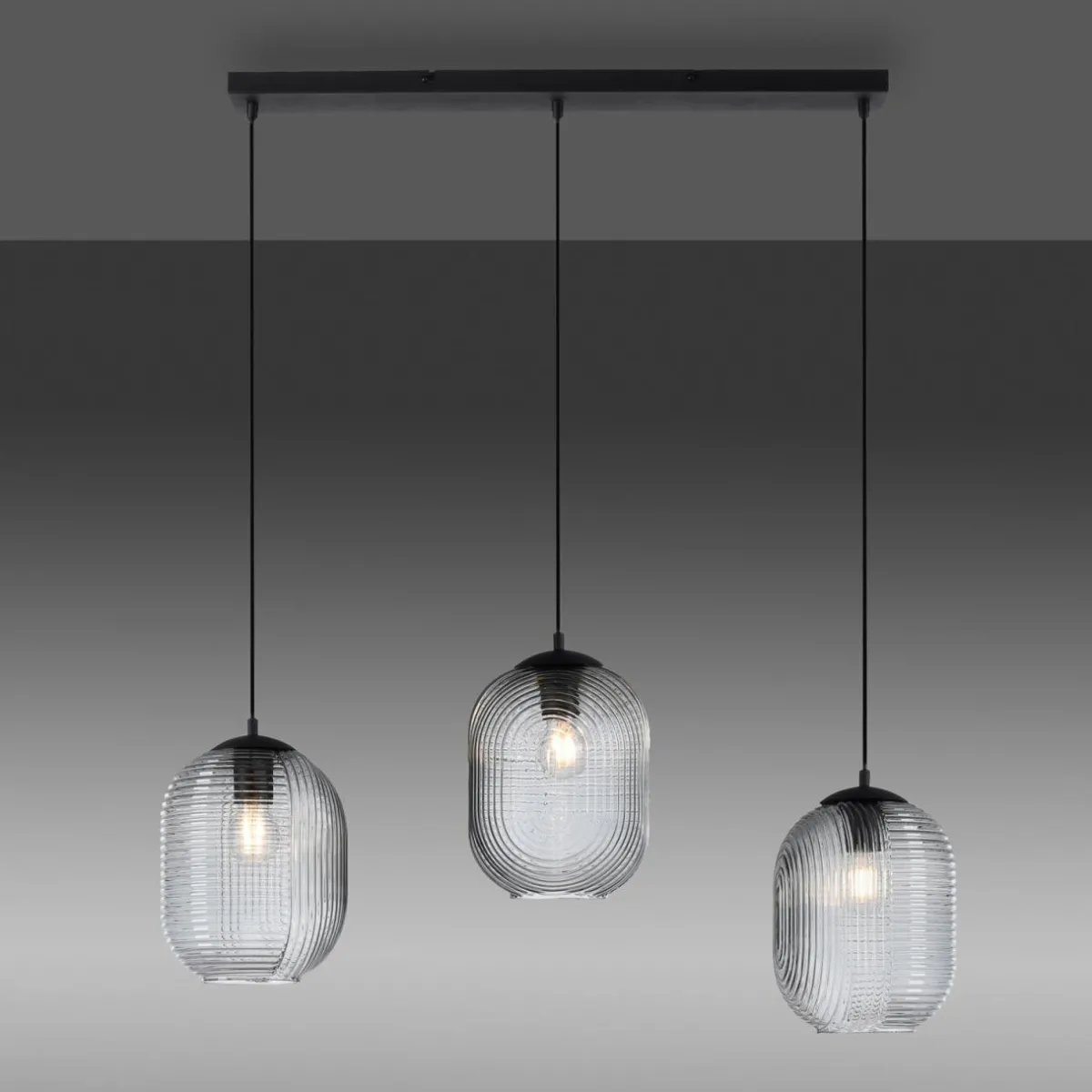 paul_neuhaus_suspension_shitake_gris_fum_verre__cm_e_2.webp Online Paul Neuhaus Suspension Shitake, gris fumé, verre, 86 cm, E27