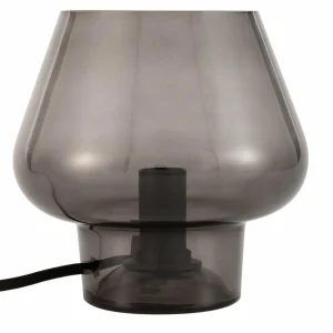 Store Pauleen Crystal Gleam lampe à poser en verre fumé