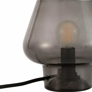 Store Pauleen Crystal Gleam lampe à poser en verre fumé