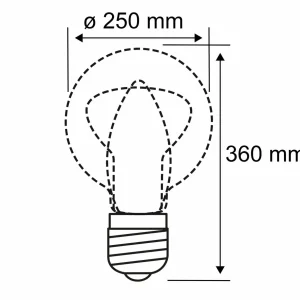 Fashion Pauleen Dressy Sparkle lampe à poser aspect strié