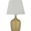 Sale Pauleen Golden Glamour lampe à poser dorée/blanche