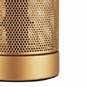 Best Sale Pauleen Mesh lampe à poser dorée