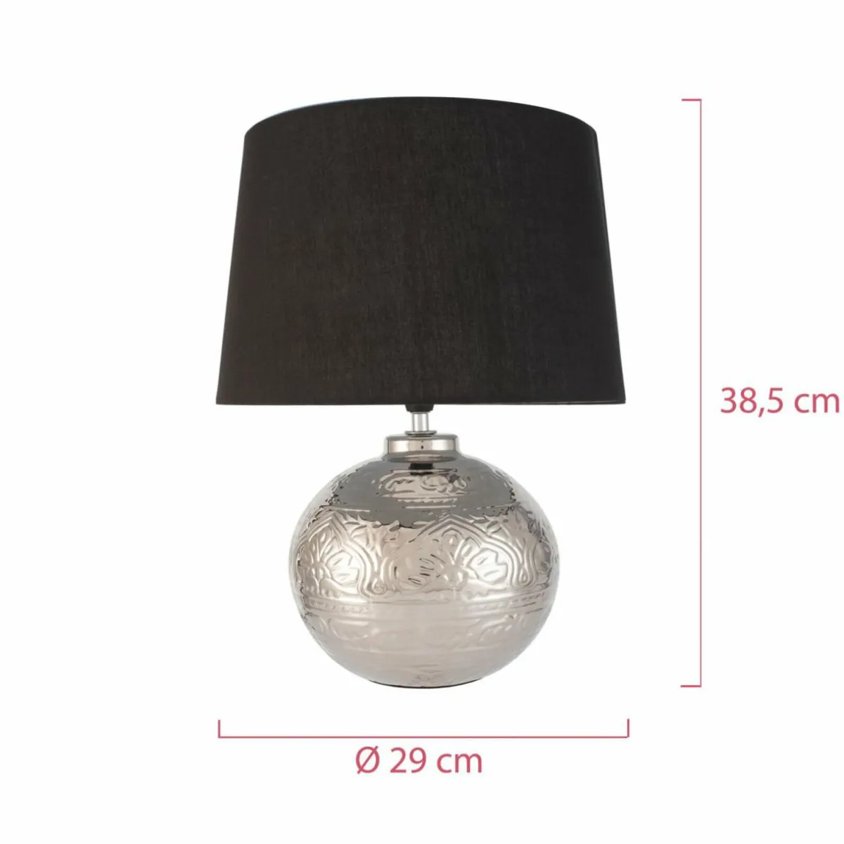 pauleen_touch_of_silver_lampe__poser_cramique_3.webp Best Sale Pauleen Touch of Silver lampe à poser, céramique