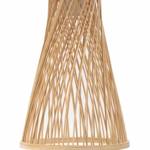 Cheap Pauleen Woody Glow suspension, abat-jour rotin