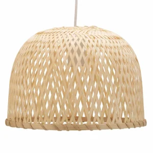 Best Pauleen Woody Pearl suspension, abat-jour bambou