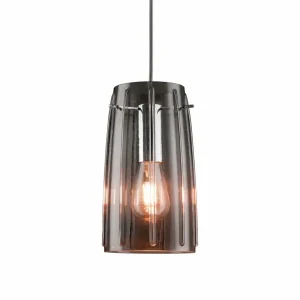 Online Paulmann Abat-jour Drio, gris fumé, Ø 15,2 cm, verre