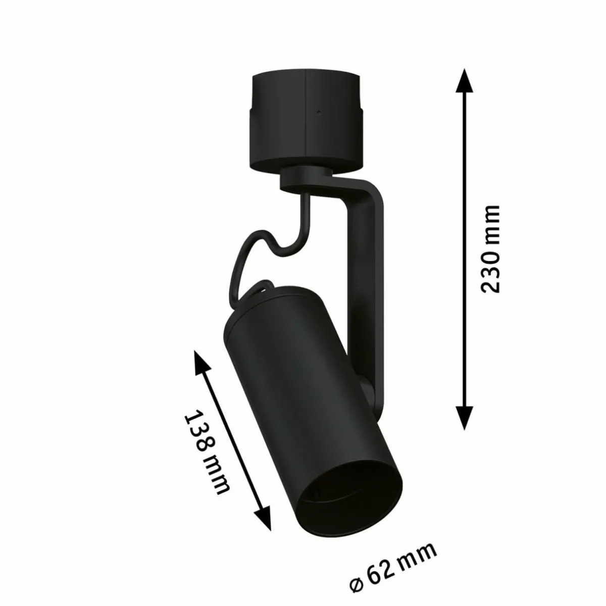 paulmann_apol_ii_urail_spot_noir_mat_5.webp Outlet Paulmann Apol II URail Spot noir mat