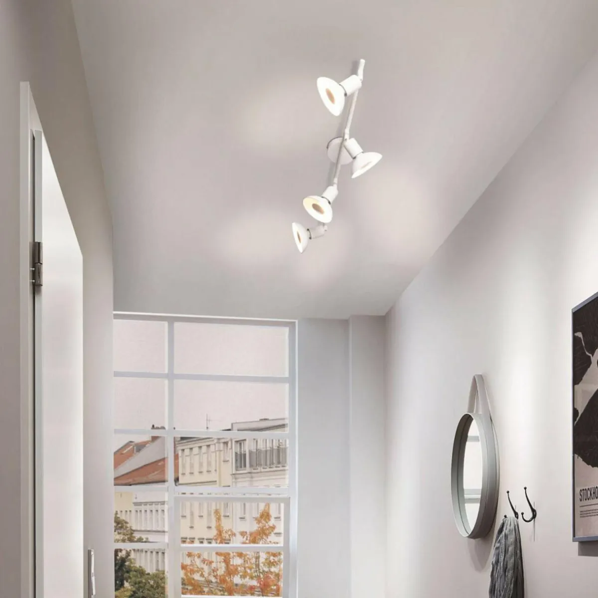 paulmann_carolina_plafonnier_spots_blanc__lampes_2.webp Clearance Paulmann Carolina plafonnier spots blanc, 4 lampes
