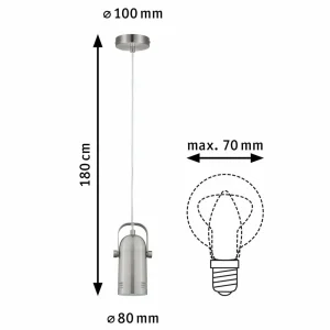 Fashion Paulmann Neordic Lavea suspension plantes, fer